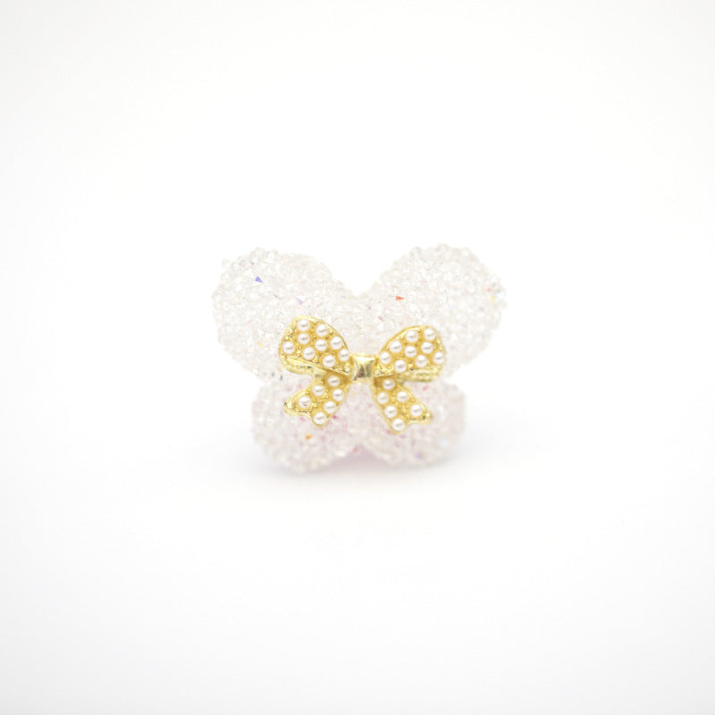 Wholesale Butterfly Sugar Beads Acrylic DIY Beads